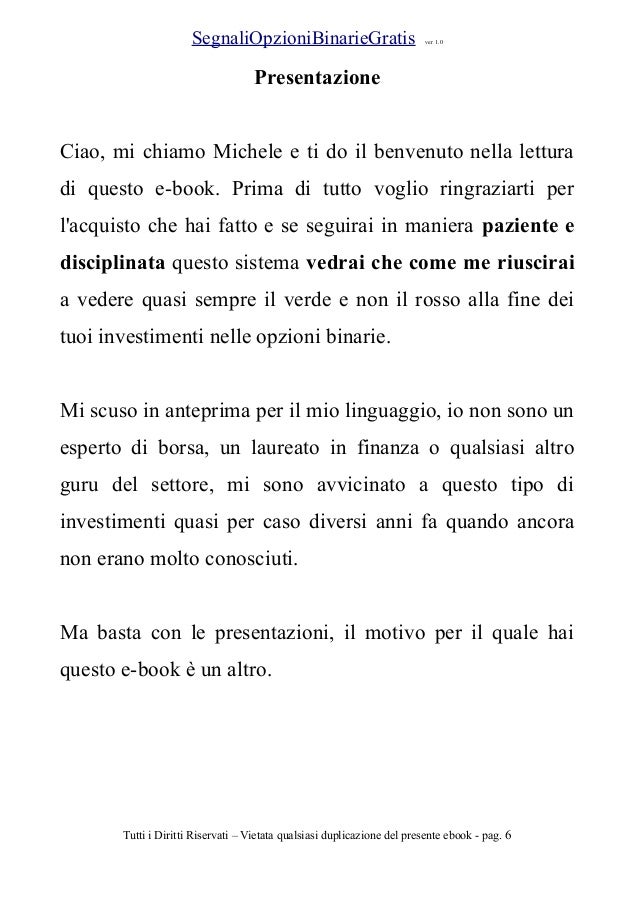 Manuale Del Trading In Opzioni Pdf Download - 